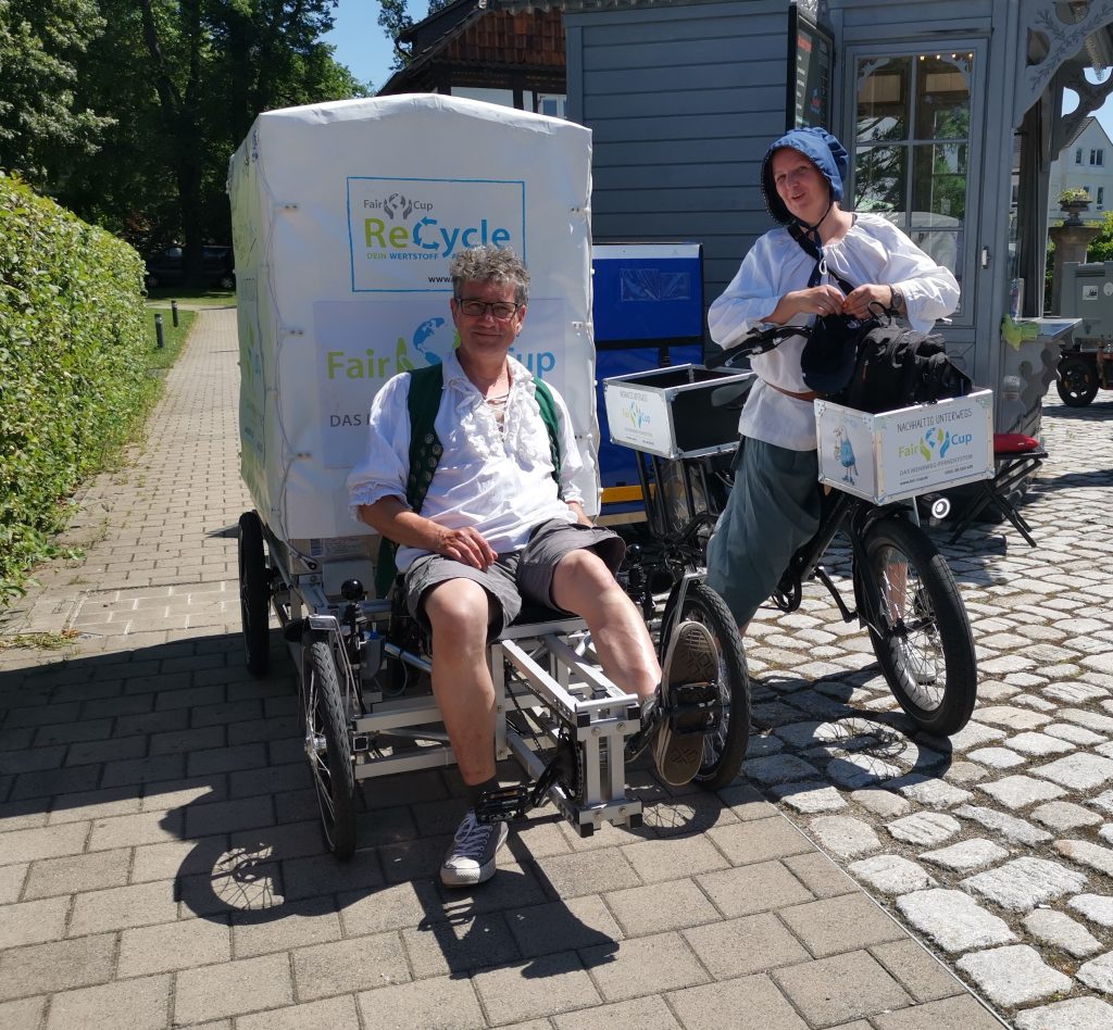 Lastenbike von FairCup beim Hansetreck